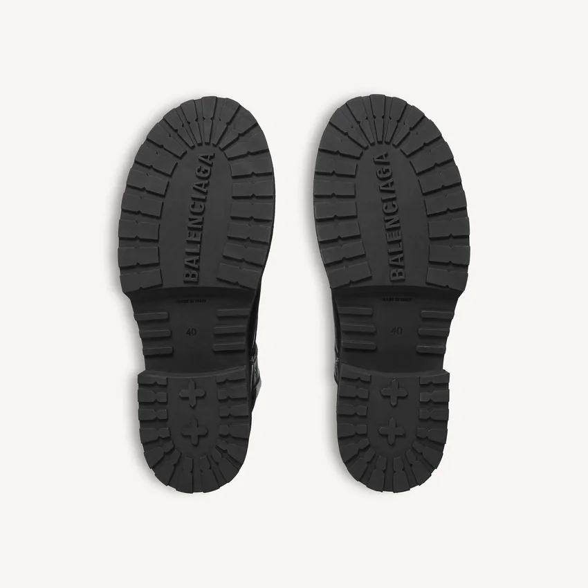 Herren-Schnür-Stiefeletten „Venom“ in Schwarz Herren-Schnür-Stiefeletten „Venom“ in Schwarz