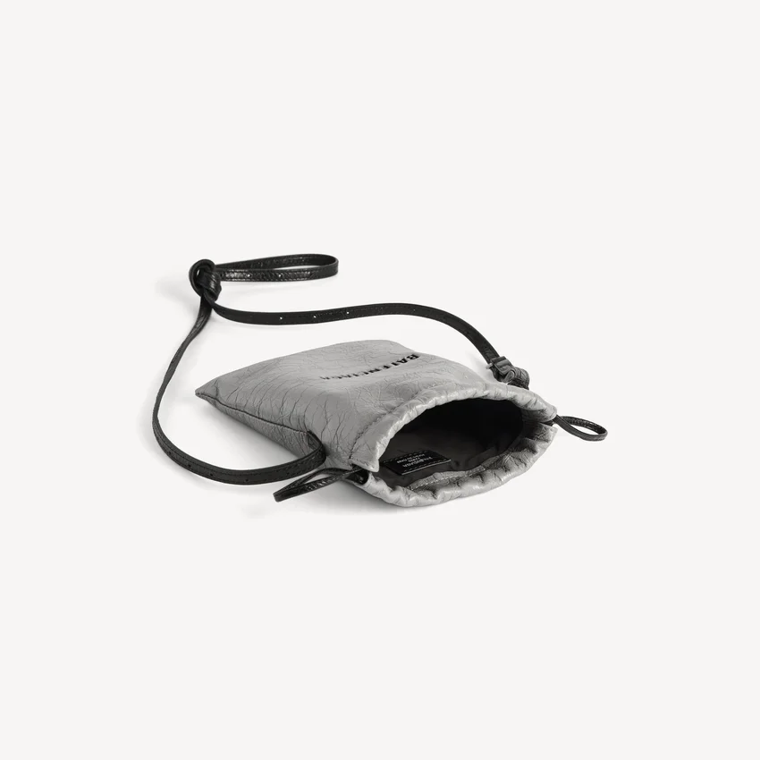 Herren-Shopper mit Handyfach in Balenciaga-Grau Herren-Shopper mit Handyfach in Balenciaga-Grau