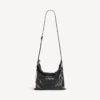 Herren-Shopper mit Staubbeutel, Umhängetasche, mittelgroß, in Schwarz