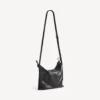 Herren-Shopper mit Staubbeutel, Umhängetasche, mittelgroß, in Schwarz