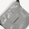 Herren-Shopper-Staubeutel-Umhängetasche, mittelgroß, in Balenciaga-Grau Herren-Shopper-Staubeutel-Umhängetasche, mittelgroß, in Balenciaga-Grau