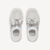 Herren-Sneaker „Hamptons“ aus Wildleder in Off-White/Schwarz Herren-Sneaker „Hamptons“ aus Wildleder in Off-White/Schwarz