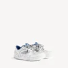 Herren-Sneaker „Hamptons“ im Used-Look in Weiß/Dunkelblau/Grau Herren-Sneaker „Hamptons“ im Used-Look in Weiß/Dunkelblau/Grau