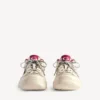 Damen-Sneaker „Hamptons“ in mittlerer Used-Optik in Off-White/Rot Damen-Sneaker „Hamptons“ in mittlerer Used-Optik in Off-White/Rot