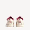 Damen-Sneaker „Hamptons“ in mittlerer Used-Optik in Off-White/Rot Damen-Sneaker „Hamptons“ in mittlerer Used-Optik in Off-White/Rot