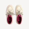 Damen-Sneaker „Hamptons“ in mittlerer Used-Optik in Off-White/Rot Damen-Sneaker „Hamptons“ in mittlerer Used-Optik in Off-White/Rot