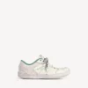 Herren-Sneaker „Hamptons“ mit mittlerem Used-Look in Beige/Grün Herren-Sneaker „Hamptons“ mit mittlerem Used-Look in Beige/Grün