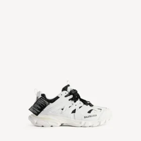 Herren-Sneaker im Track-Shirt-Stil in Weiß