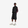 Herren-Sneaker in 3XL mit Anhängern in Weiß/Gelb/Silber/Schwarz