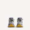 Herren-Sneaker in Lila/Orange/Grau Herren-Sneaker in Lila/Orange/Grau