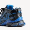 Herren-Sneaker mit Farbverlauf aus Mesh in Schwarz/Blau/Grau Herren-Sneaker mit Farbverlauf aus Mesh in Schwarz/Blau/Grau