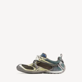 Herren-Sneaker „Radar Gradient Lines“ in Braun/Blau/Gelb/Grau