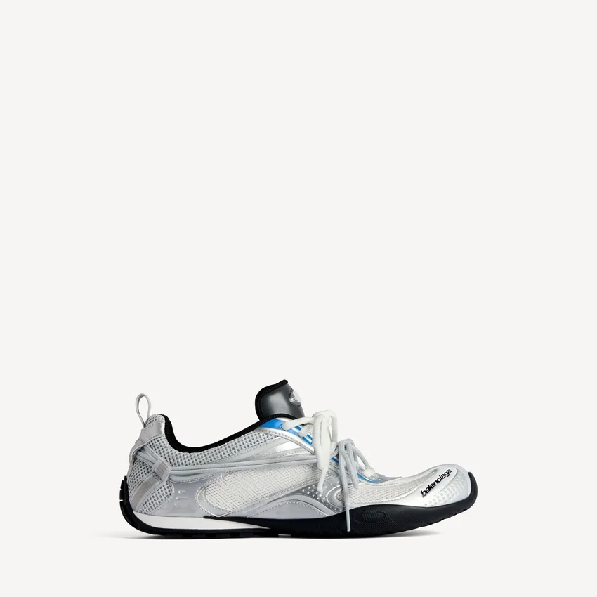 Herren-Sneaker „Radar Gradient Lines“ in Weiß/Grau/Silber/Schwarz/Blau Herren-Sneaker „Radar Gradient Lines“ in Weiß/Grau/Silber/Schwarz/Blau