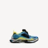 Herren-Sneaker „Triple S.2“ in Blau/Weiß/Gelb Herren-Sneaker „Triple S.2“ in Blau/Weiß/Gelb