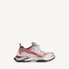 Herren-Sneaker „Triple S.2“ in Grau/Rot/Weiß Herren-Sneaker „Triple S.2“ in Grau/Rot/Weiß