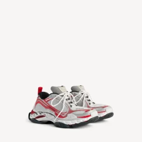 Herren-Sneaker „Triple S.2“ in Grau/Rot/Weiß