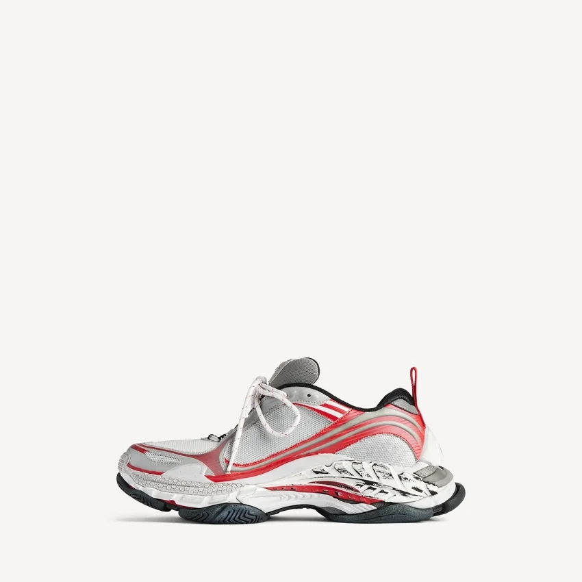 Herren-Sneaker „Triple S.2“ in Grau/Rot/Weiß Herren-Sneaker „Triple S.2“ in Grau/Rot/Weiß