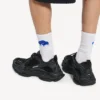 Herren-Sneaker „Triple S.2“ in Schwarz/Dunkelgrau Herren-Sneaker „Triple S.2“ in Schwarz/Dunkelgrau