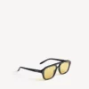 Herren-Sonnenbrille „Daily Pilot“ in Schwarz/Gelb