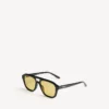 Herren-Sonnenbrille „Daily Pilot“ in Schwarz/Gelb