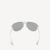 Herren-Sonnenbrille „Monday Pilot“ in hellem Ruthenium Herren-Sonnenbrille „Monday Pilot“ in hellem Ruthenium