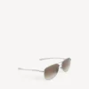 Herren-Sonnenbrille „Monday Pilot“ in hellem Ruthenium Herren-Sonnenbrille „Monday Pilot“ in hellem Ruthenium