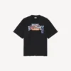 Herren-T-Shirt „Bumper Stickers“ in mittlerer Passform, schwarz