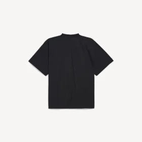 Herren-T-Shirt „The Door“ in Oversize-Passform, schwarz
