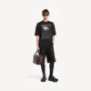 Herren-T-Shirt „The Song of the Highest Tower“ in Oversize-Passform, schwarz
