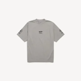 Herren-T-Shirt von WFP in mittlerer Passform in Balenciaga-Grau