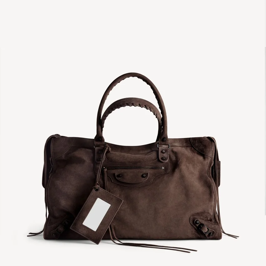 Herren-Tasche „Le City“ groß in Hell-Espresso Herren-Tasche „Le City“ groß in Hell-Espresso