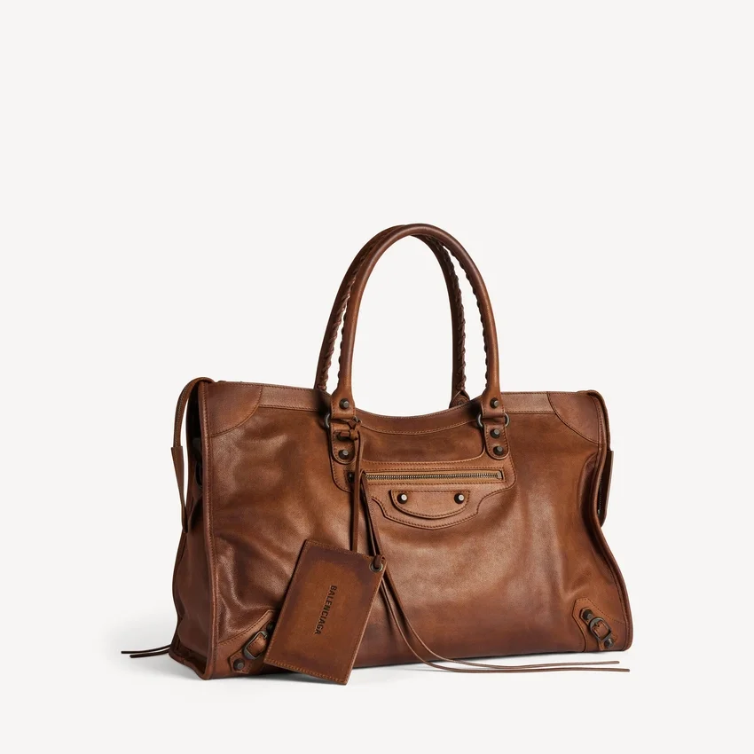 Herren-Tasche „Le City“ groß in Karamell Herren-Tasche „Le City“ groß in Karamell