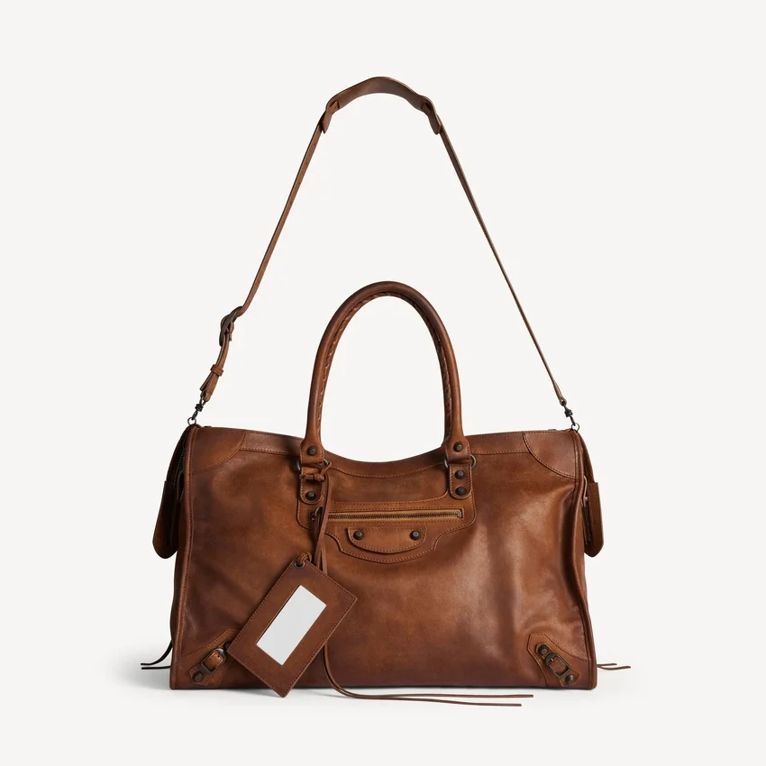 Herren-Tasche „Le City“ groß in Karamell Herren-Tasche „Le City“ groß in Karamell