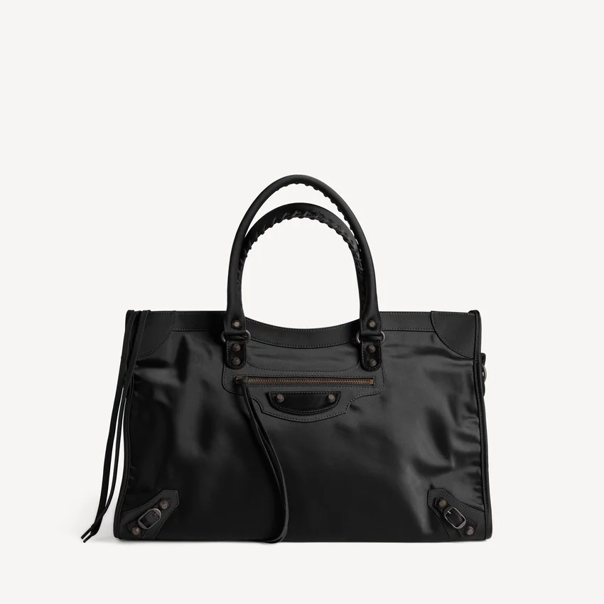 Herren-Tasche „Le City“ groß in Schwarz Herren-Tasche „Le City“ groß in Schwarz