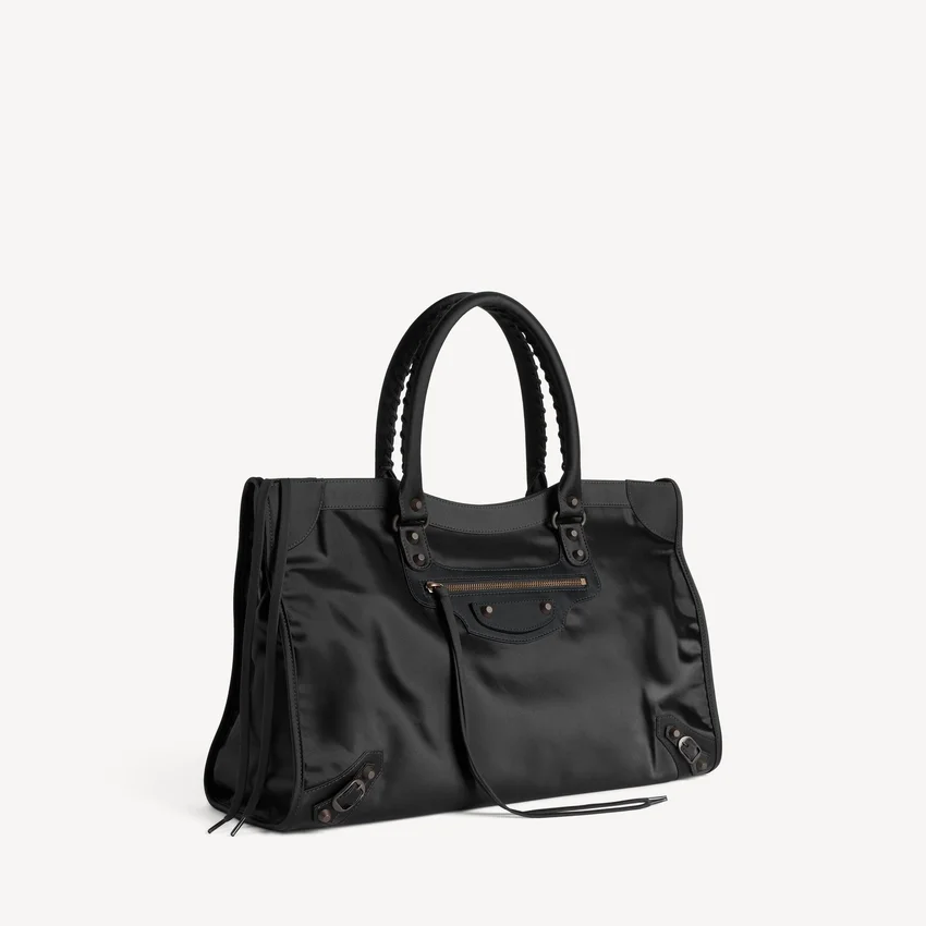 Herren-Tasche „Le City“ groß in Schwarz Herren-Tasche „Le City“ groß in Schwarz