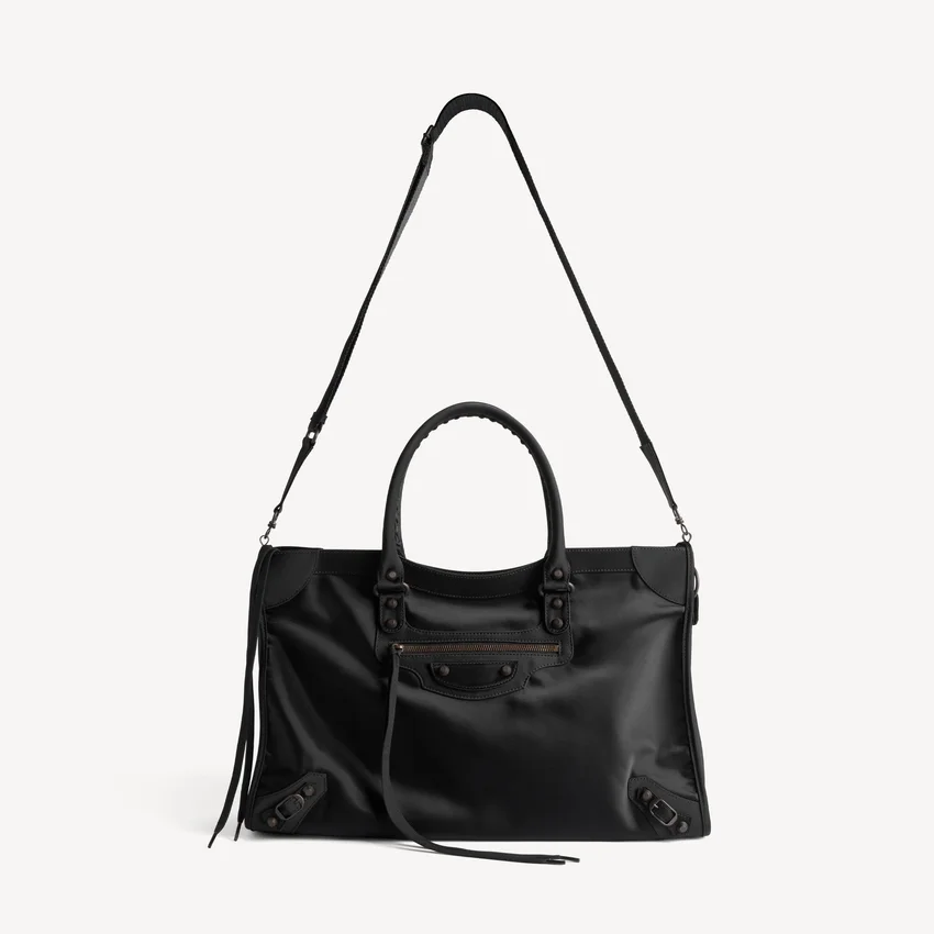 Herren-Tasche „Le City“ groß in Schwarz Herren-Tasche „Le City“ groß in Schwarz