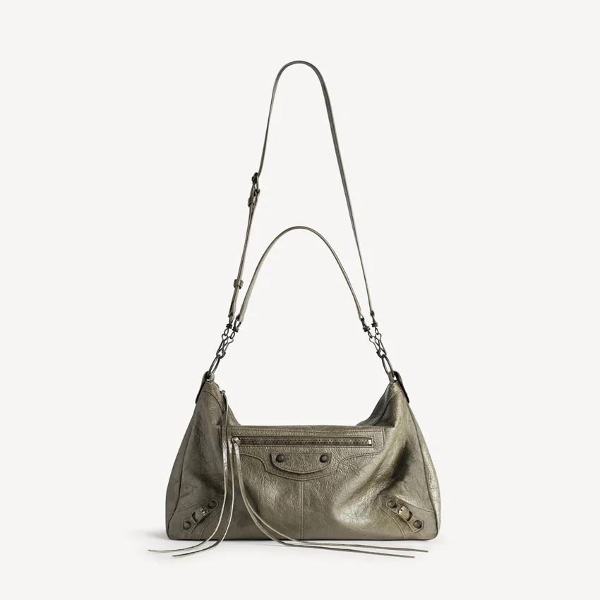 Herren-Tasche „Le City Moto Medium“ in Armeegrün Herren-Tasche „Le City Moto Medium“ in Armeegrün