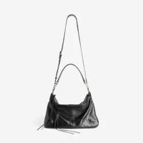 Herren-Tasche „Le City Moto Medium“ in Schwarz