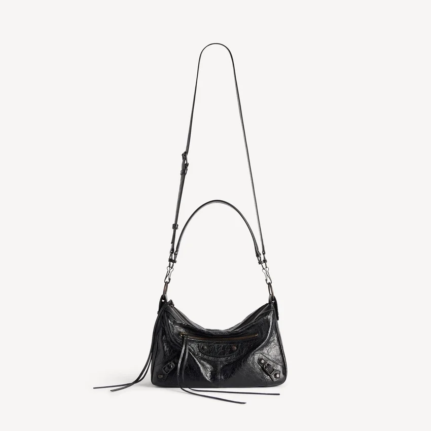 Herren-Tasche „Le City Moto Small“ in Schwarz Herren-Tasche „Le City Moto Small“ in Schwarz