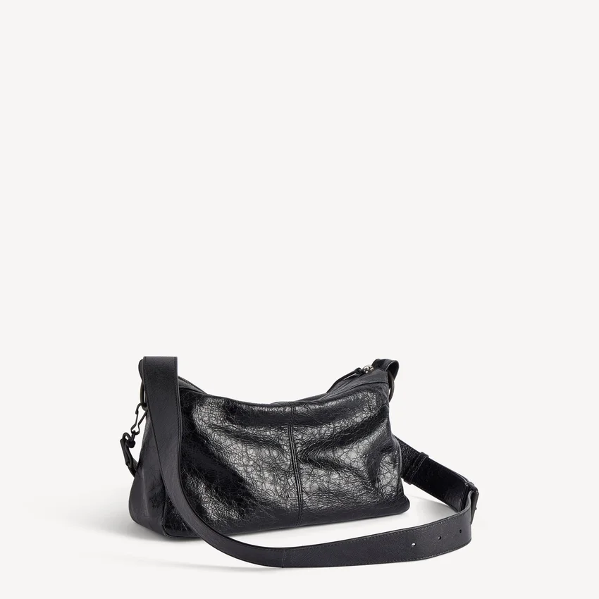 Herren-Tasche „Le City Moto Small“ in Schwarz Herren-Tasche „Le City Moto Small“ in Schwarz