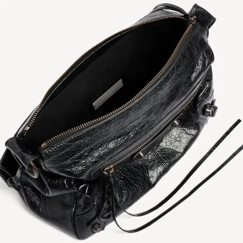 Herren-Tasche „Le City Moto Small“ in Schwarz Herren-Tasche „Le City Moto Small“ in Schwarz