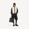 Herren-Varsity-Jacke von Balenciaga | NBA-Kollaboration in Elfenbein Herren-Varsity-Jacke von Balenciaga | NBA-Kollaboration in Elfenbein