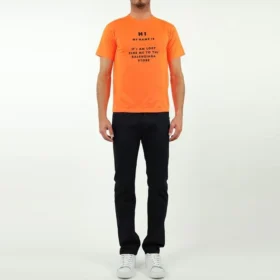 „Hi My Name Is“-T-Shirt „Orange“ 661705TKVK47513
