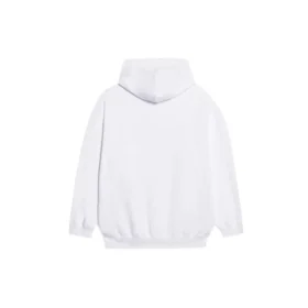 Hoodie mit Copyright-Logo-Aufdruck, mittlere Passform, „White“ 578135TIV559152
