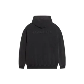 Hoodie mit gesticktem Logo „Black“ 578135TLVB81146