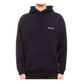 Hoodie mit gesticktem Logo „Navy“ 570811TKVB53967