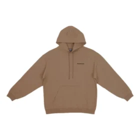 Hoodie mit Logo auf dem Rücken, Regular Fit „Brown“ 600583TMVF57761