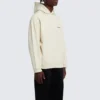 Hoodie mit Logo auf dem Rücken, Regular Fit „Off White“ 600583TMVF5-9069