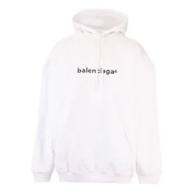 Hoodie mit Logo-Aufdruck, weiß 578135TIV559040