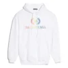 Hoodie mit Regenbogen-Logo, Weiß 570798TEV509044